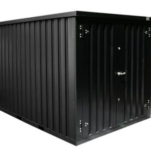 Conteneur de stockage 3 x 2 mètres – avec double porte petit coté