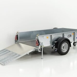 Remorque pour engins de chantier Ifor Williams GD 84 125×250 1,4 t | Rampe - Neuve