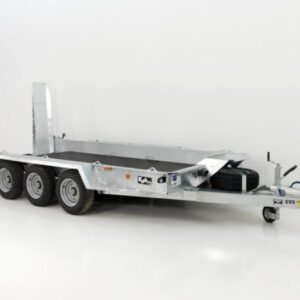 Remorque pour engins de chantier Ifor Williams GH146 184 x 419 cm 3,5 t | Rampes simples | Tridem - Neuve