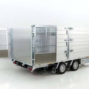 Camion-benne double à plusieurs essieux arrière TT35-40 GB 3,5 t | 192 x 402 x 140 cm | Tandem Neuf
