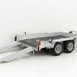 Remorque pour engins de chantier Ifor Williams GH106 184 x 305 cm 3,5 t | Rampes simples - Neuve