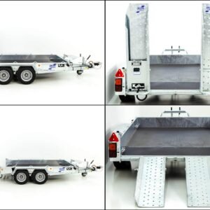 Remorque pour engins de chantier Ifor Williams GH1054 163×305 3,5 t | Rampes simples - Neuve