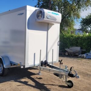 Remorque porte-voitures frigorifique AZKF 1325/145 avec WMK-4G, PTAC 1300 kg, surface de chargement 2,44 x 1,45 m, hauteur intérieure 1800 mm (rail d'arrimage inclus)
