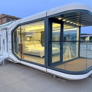 STARLINK Space Capsule House A5 Luxury Tourism Trailer - Premium Glamping Carava