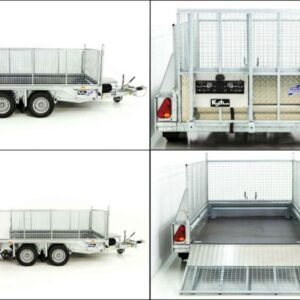 Remorque pour engins de chantier Ifor Williams GX105 157×303 2,7 t | Rampe de chargement - Neuve