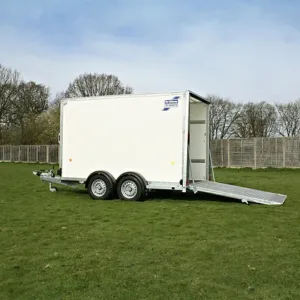 Remorque Ifor Williams BV125G avec portes à rampe