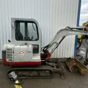 TAKEUCHI TB125 Cabine, 2,8T + 3 GODETS