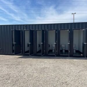 conteneur Toilettes divisé de 40 pieds