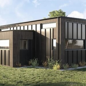 Maison modulaire avec mezzanine – 37 m²